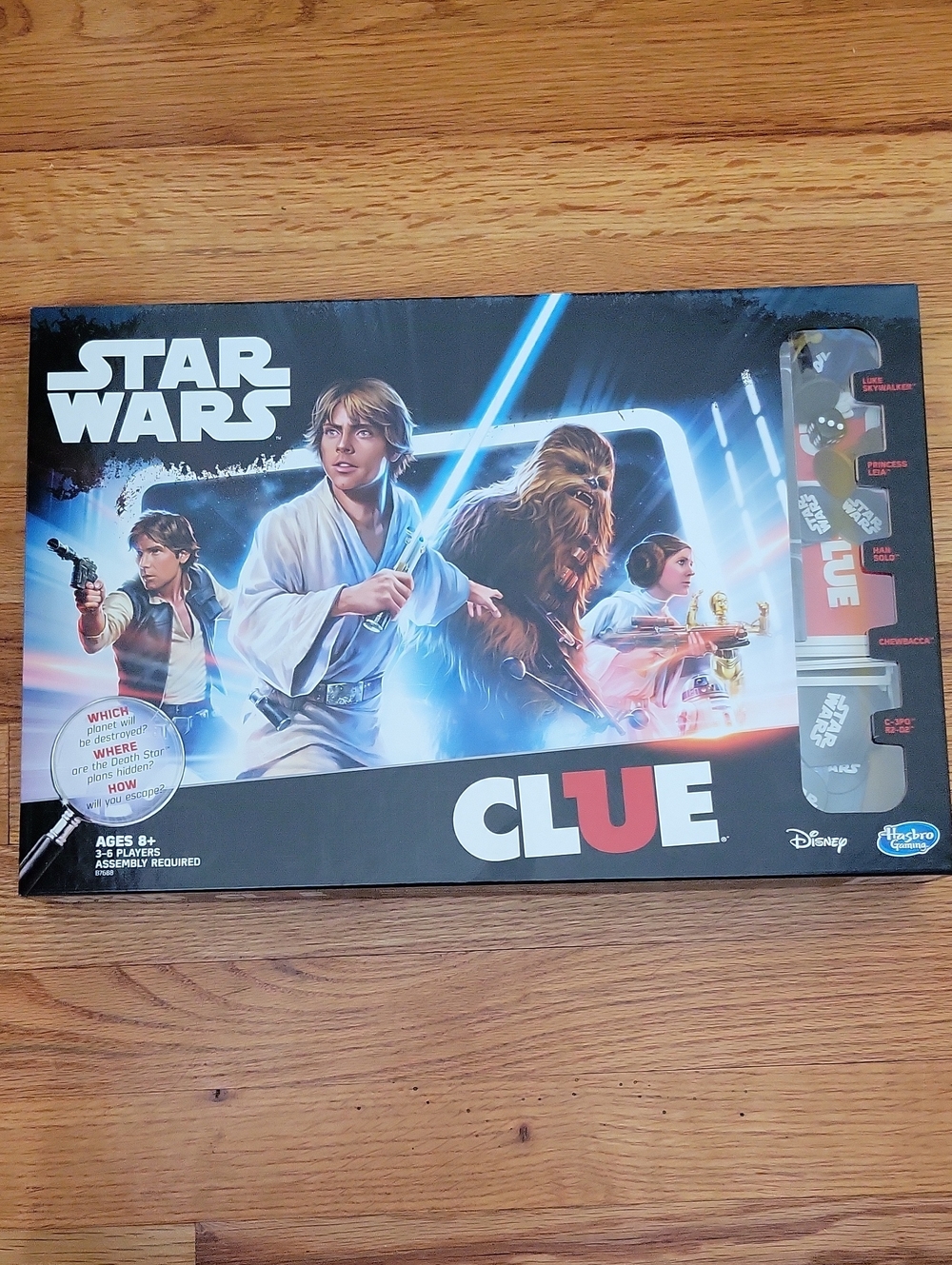 Star Wars CLUE Board Game